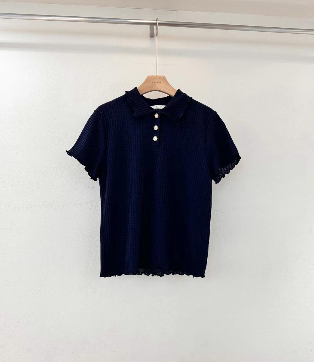 VOLANT韓國直郵東大門實拍女裝新品推薦熱賣24春夏休閑T恤VOLANTT恤圖色3