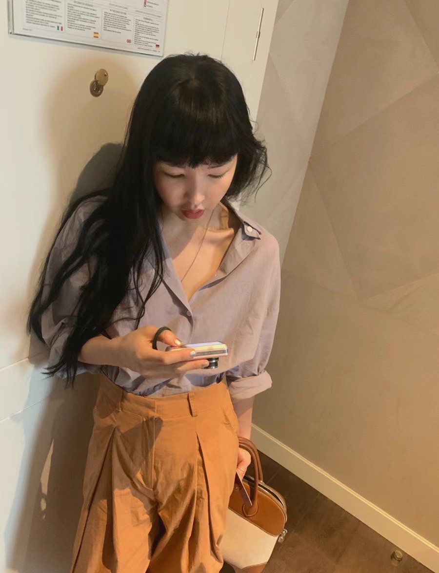 COMMA-콤마-T韓國直郵東大門實拍女裝新款休閑襯衫蕾絲衫COMMA襯衫/蕾絲衫圖色1