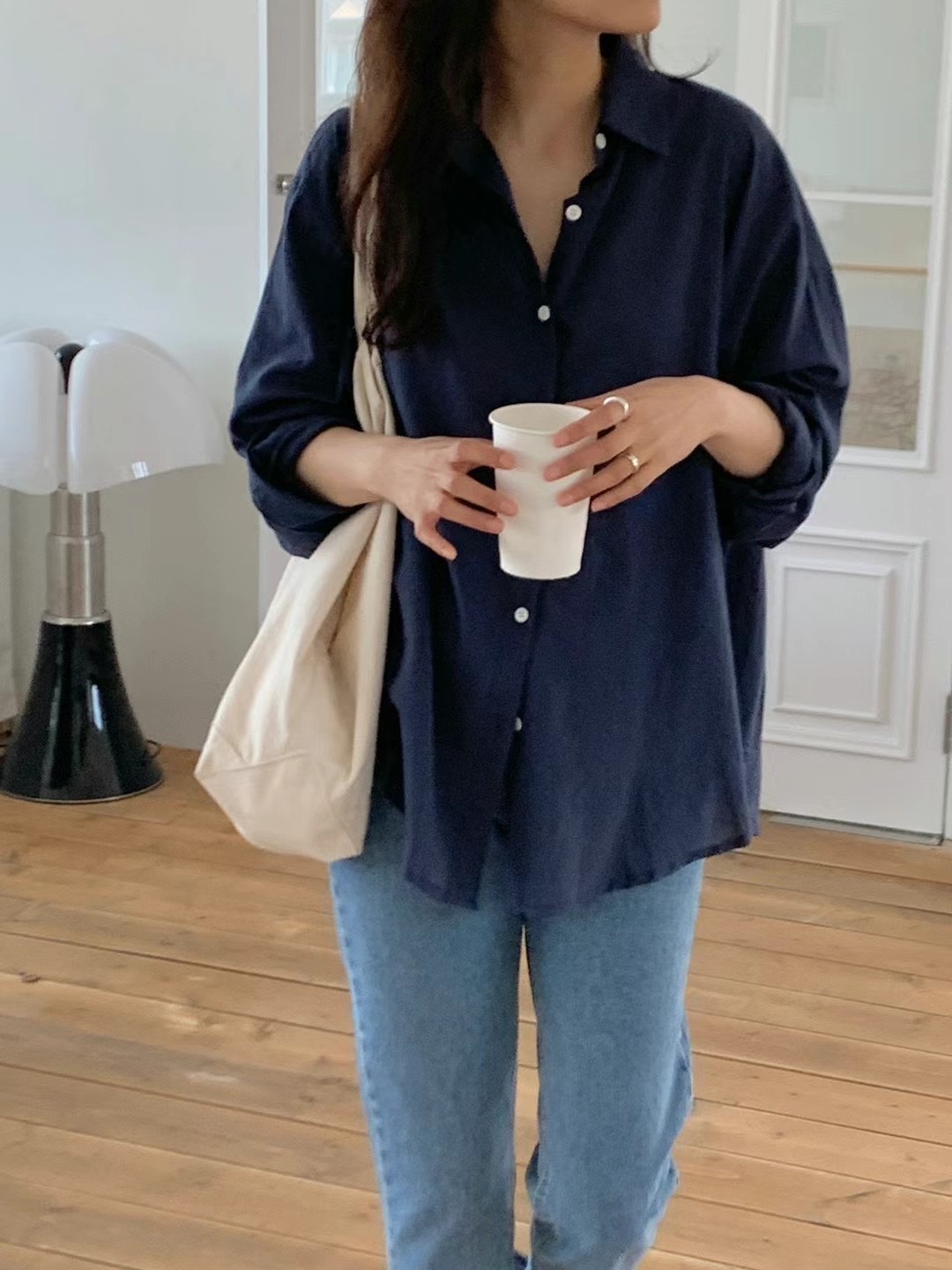 COMMA-콤마-T韓國直郵東大門實拍女裝新款休閑襯衫蕾絲衫COMMA襯衫/蕾絲衫圖色5