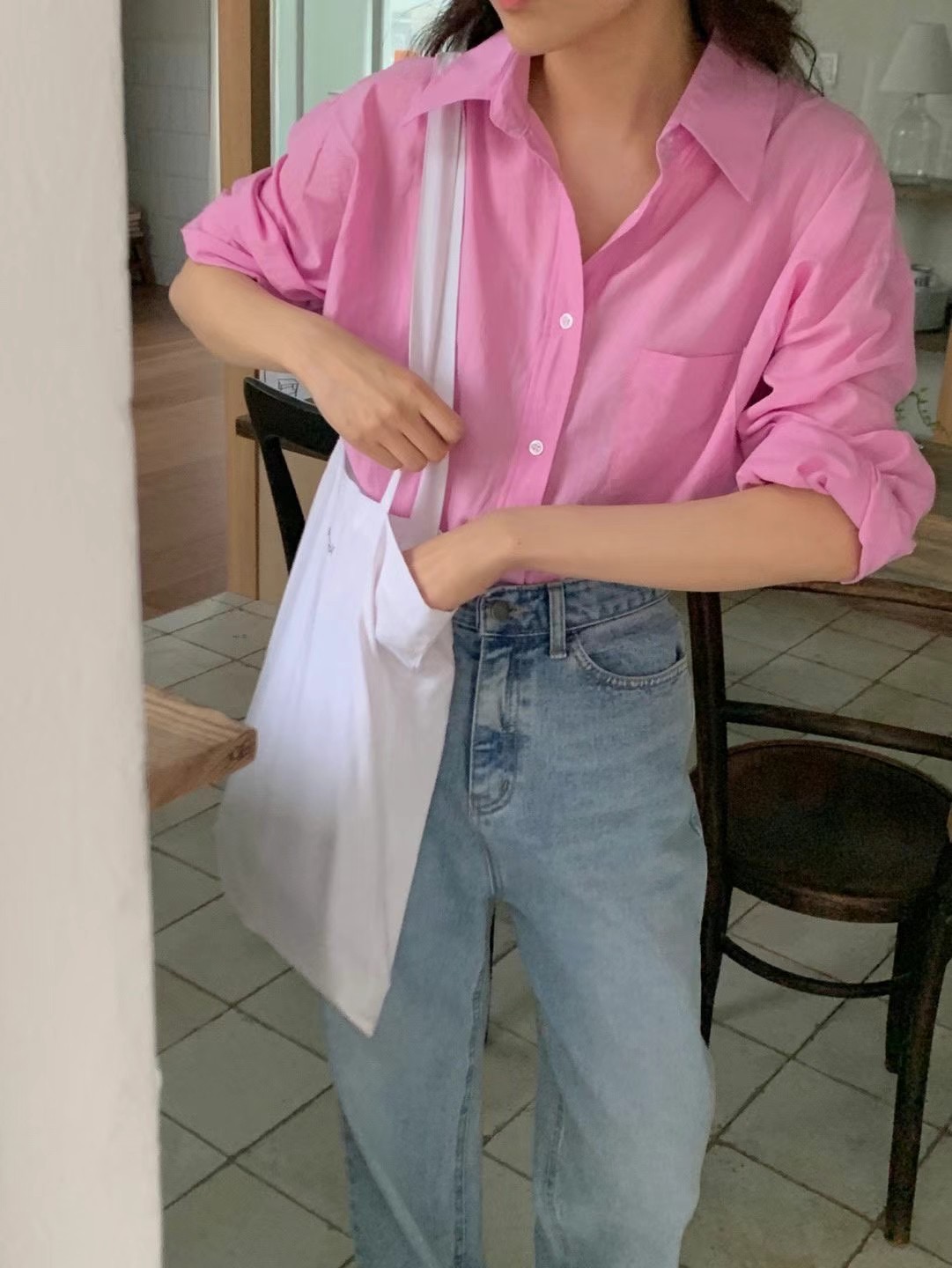 COMMA-콤마-T韓國直郵東大門代購女裝新品推薦襯衫蕾絲衫COMMA襯衫/蕾絲衫圖色3