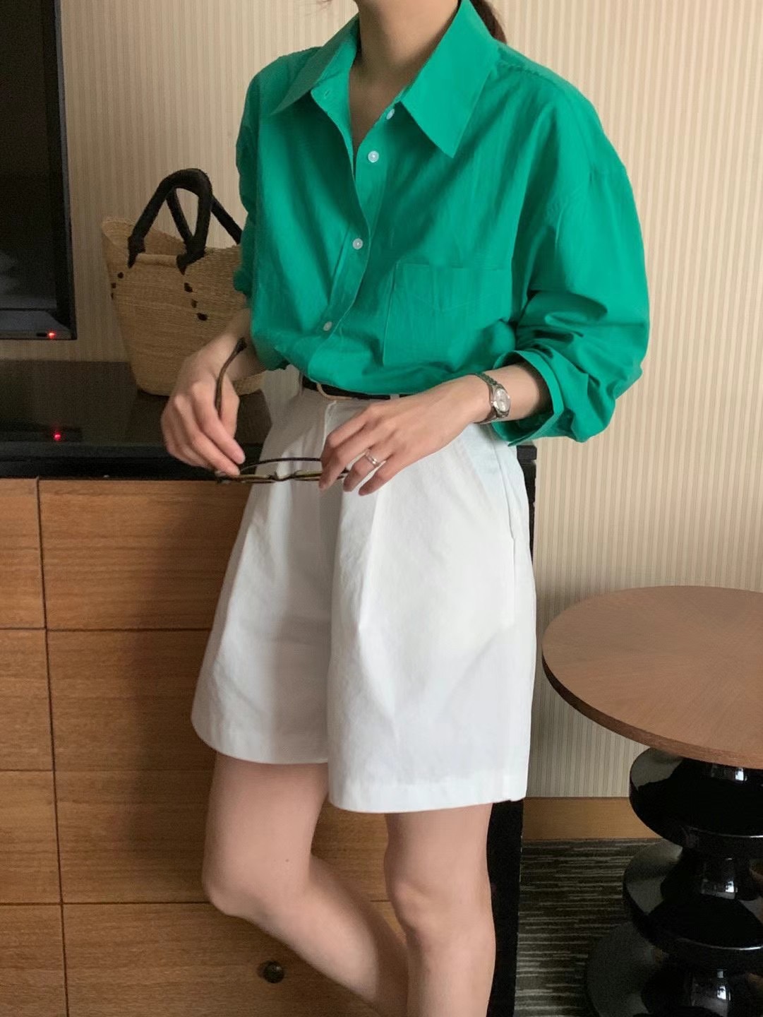 COMMA-콤마-T韓國直郵東大門代購女裝新品推薦襯衫蕾絲衫COMMA襯衫/蕾絲衫圖色4