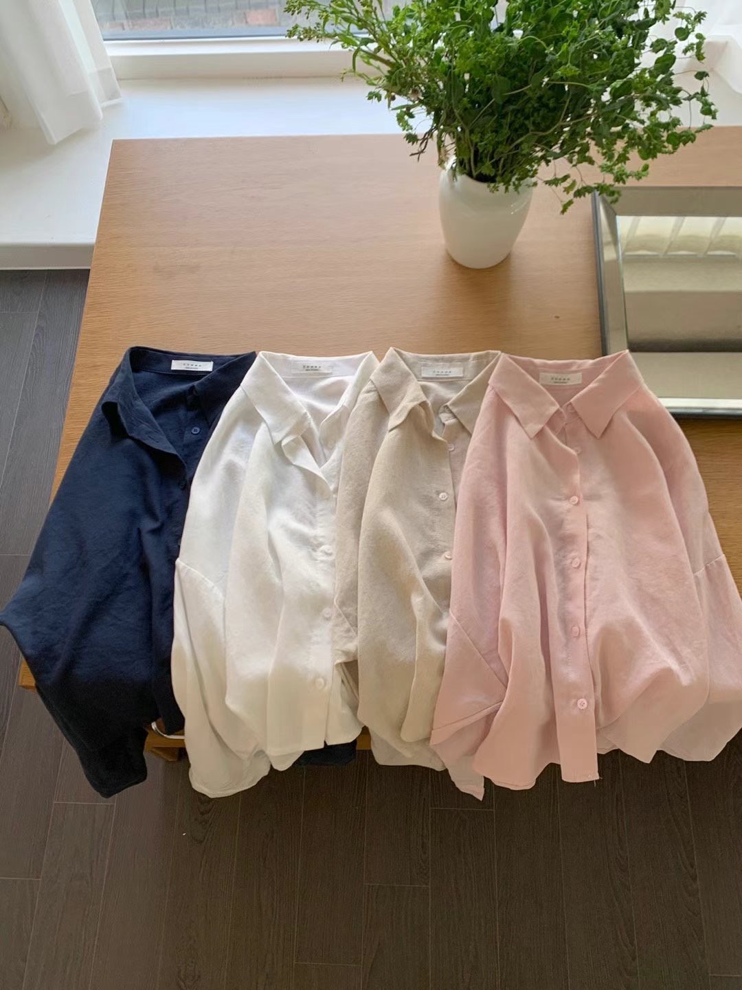 COMMA-콤마-T韓國直郵東大門實拍女裝新品職業襯衫蕾絲衫COMMA襯衫/蕾絲衫