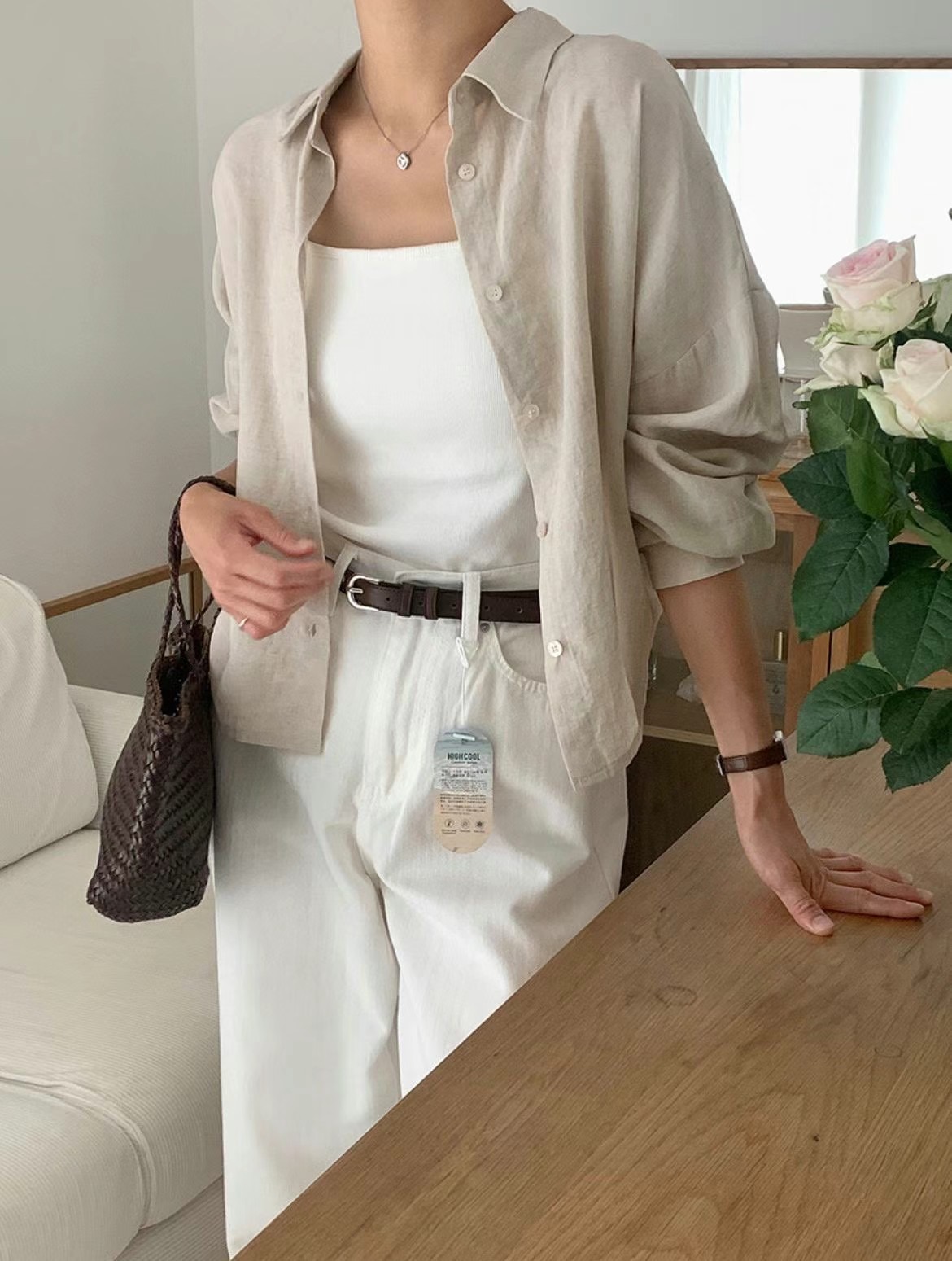 COMMA-콤마-T韓國直郵東大門實拍女裝新品職業襯衫蕾絲衫COMMA襯衫/蕾絲衫圖色2