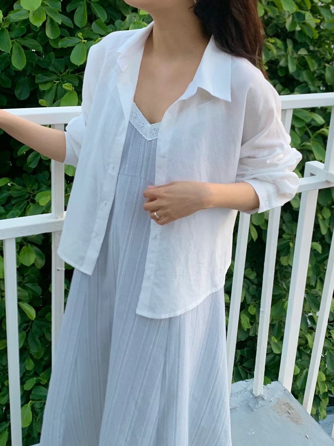 COMMA-콤마-T韓國直郵東大門實拍女裝新品職業襯衫蕾絲衫COMMA襯衫/蕾絲衫圖色4