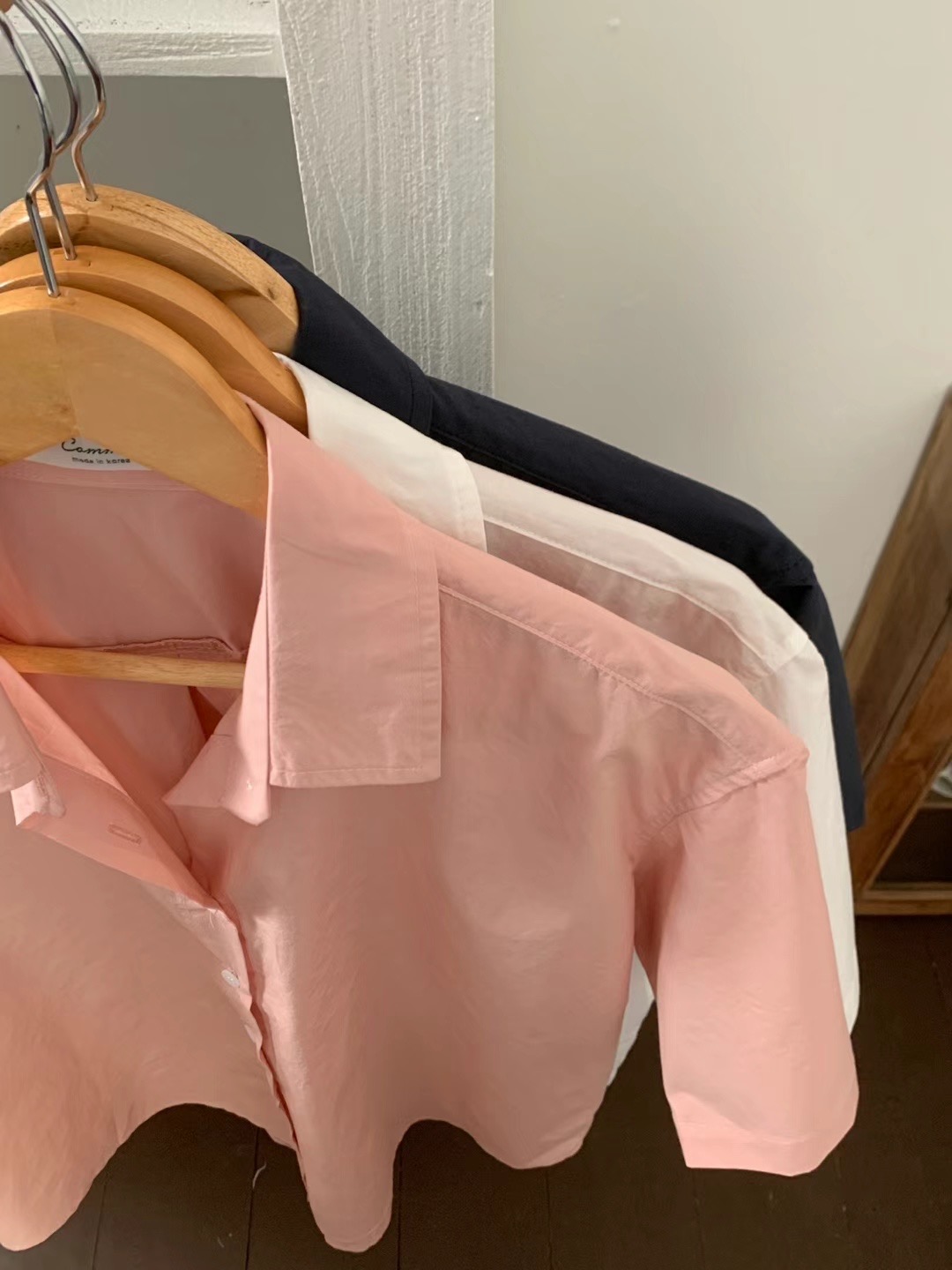 COMMA-콤마-T韓國直郵女裝新品熱賣人氣真品休閑襯衫蕾絲衫COMMA襯衫/蕾絲衫