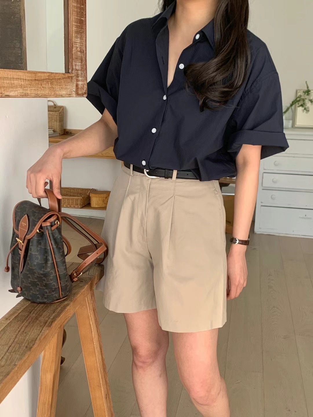 COMMA-콤마-T韓國直郵女裝新品熱賣人氣真品休閑襯衫蕾絲衫COMMA襯衫/蕾絲衫圖色1