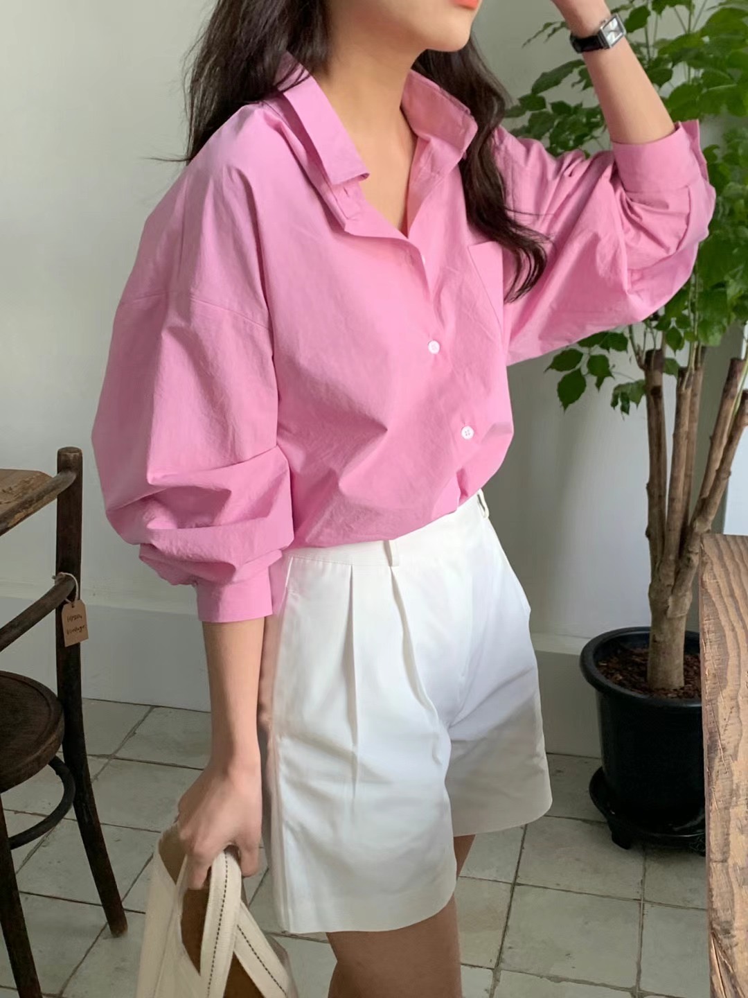 COMMA-콤마-T韓國直郵東大門代購女裝新款時尚襯衫蕾絲衫COMMA襯衫/蕾絲衫圖色3