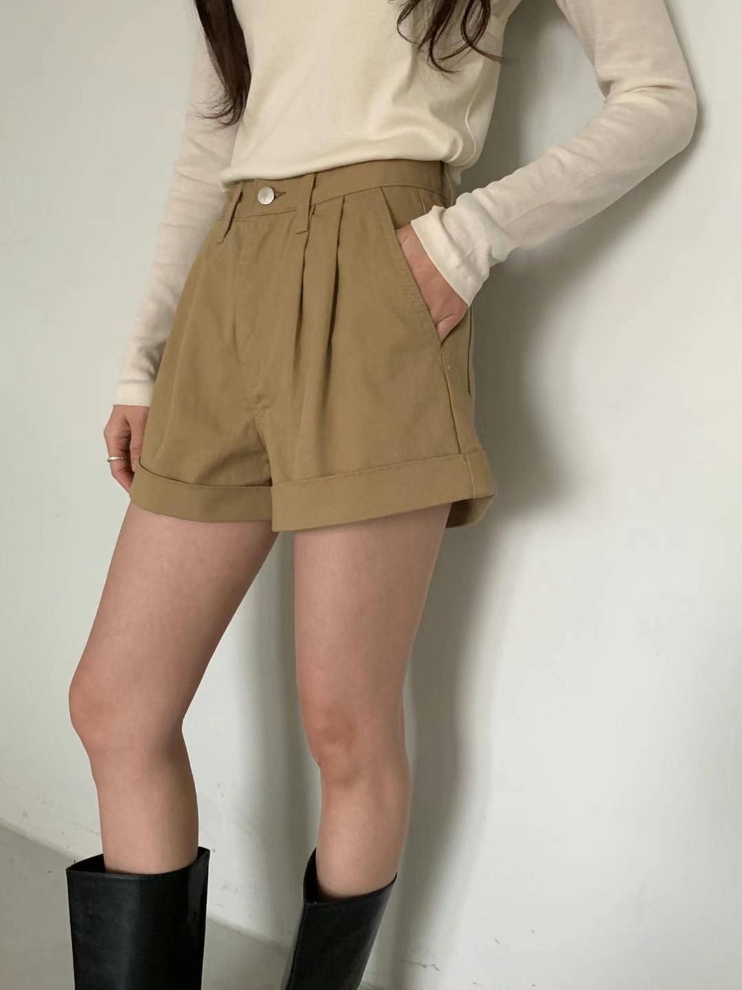 MISSJEAN韓國直郵東大門實拍女裝新款24春夏人氣職業短褲MISSJEAN短褲