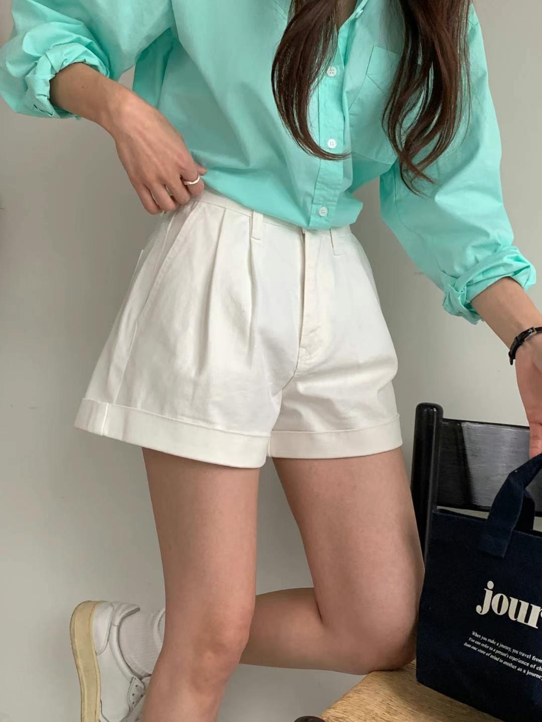 MISSJEAN韓國直郵東大門實拍女裝新款24春夏人氣職業短褲MISSJEAN短褲圖色2