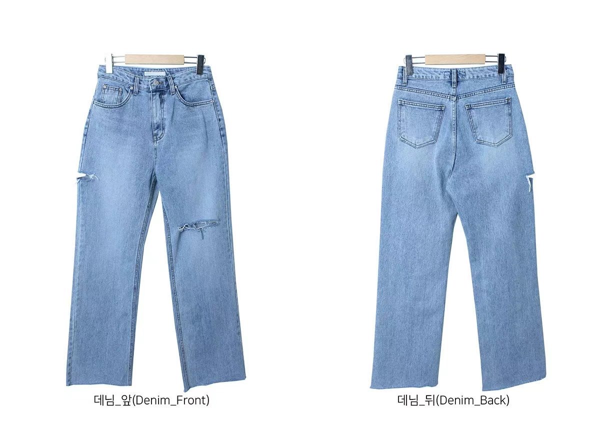 MISSJEAN直郵韓國代購女裝新款熱賣職業推薦休閑時尚牛仔褲MISSJEAN牛仔褲