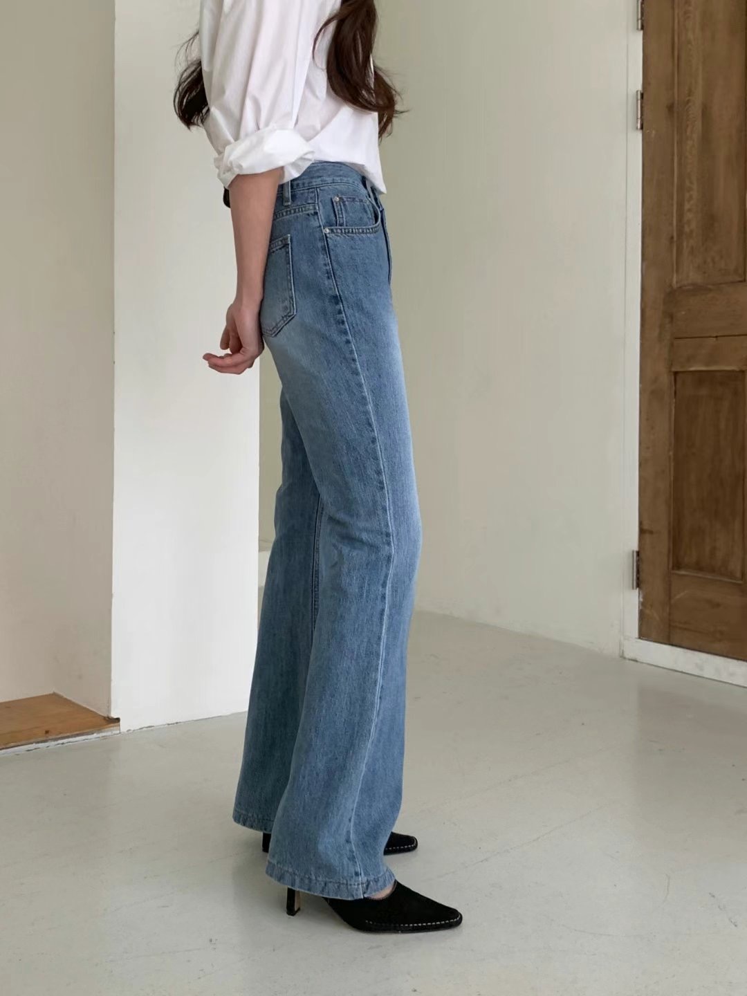 MISSJEAN韓國直郵女裝新款時尚人氣推薦熱賣職業真品牛仔褲MISSJEAN牛仔褲