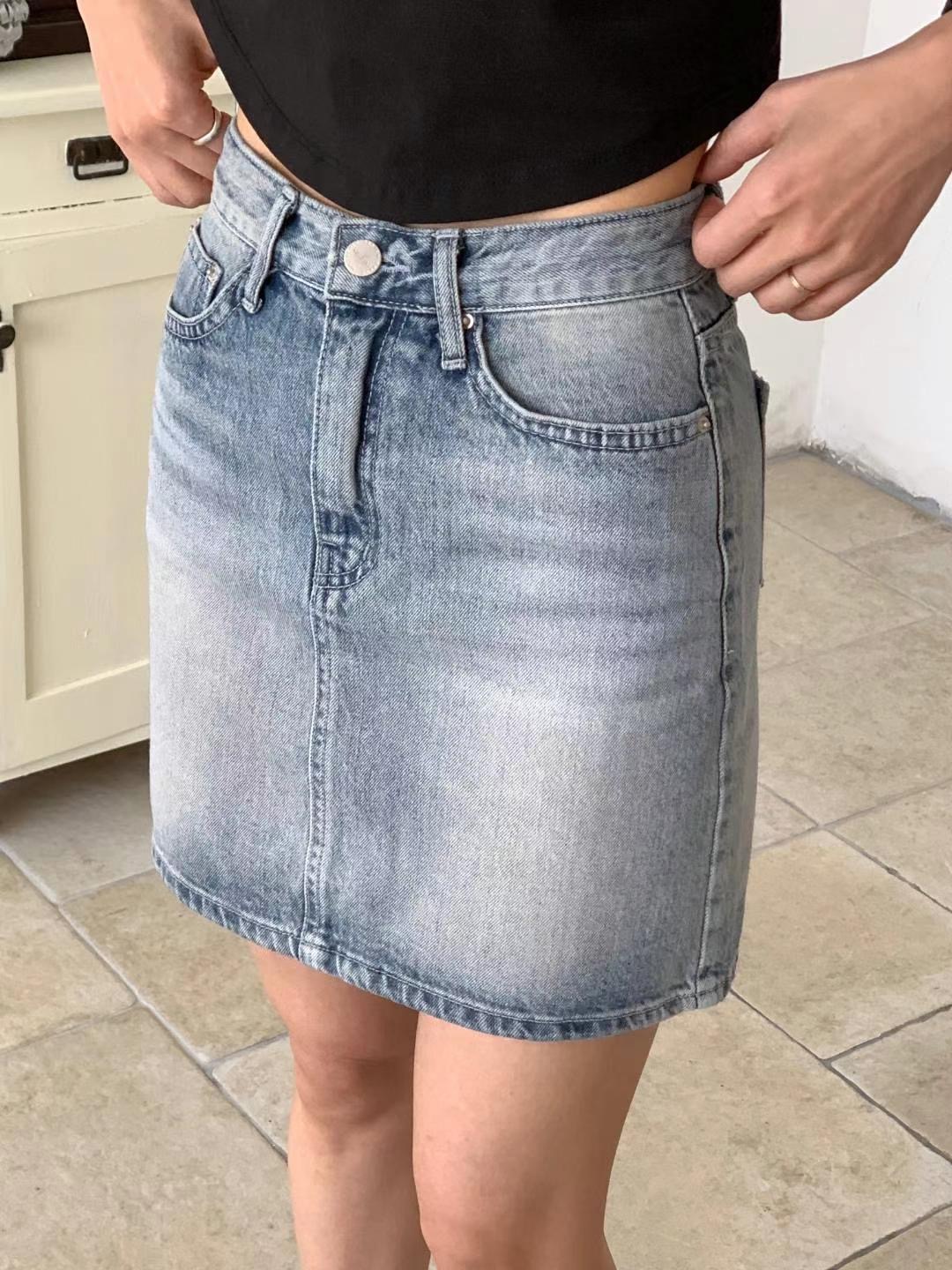 MISSJEAN韓國直郵女裝新品人氣休閑推薦24春夏熱賣職業短裙MISSJEAN短裙圖色1