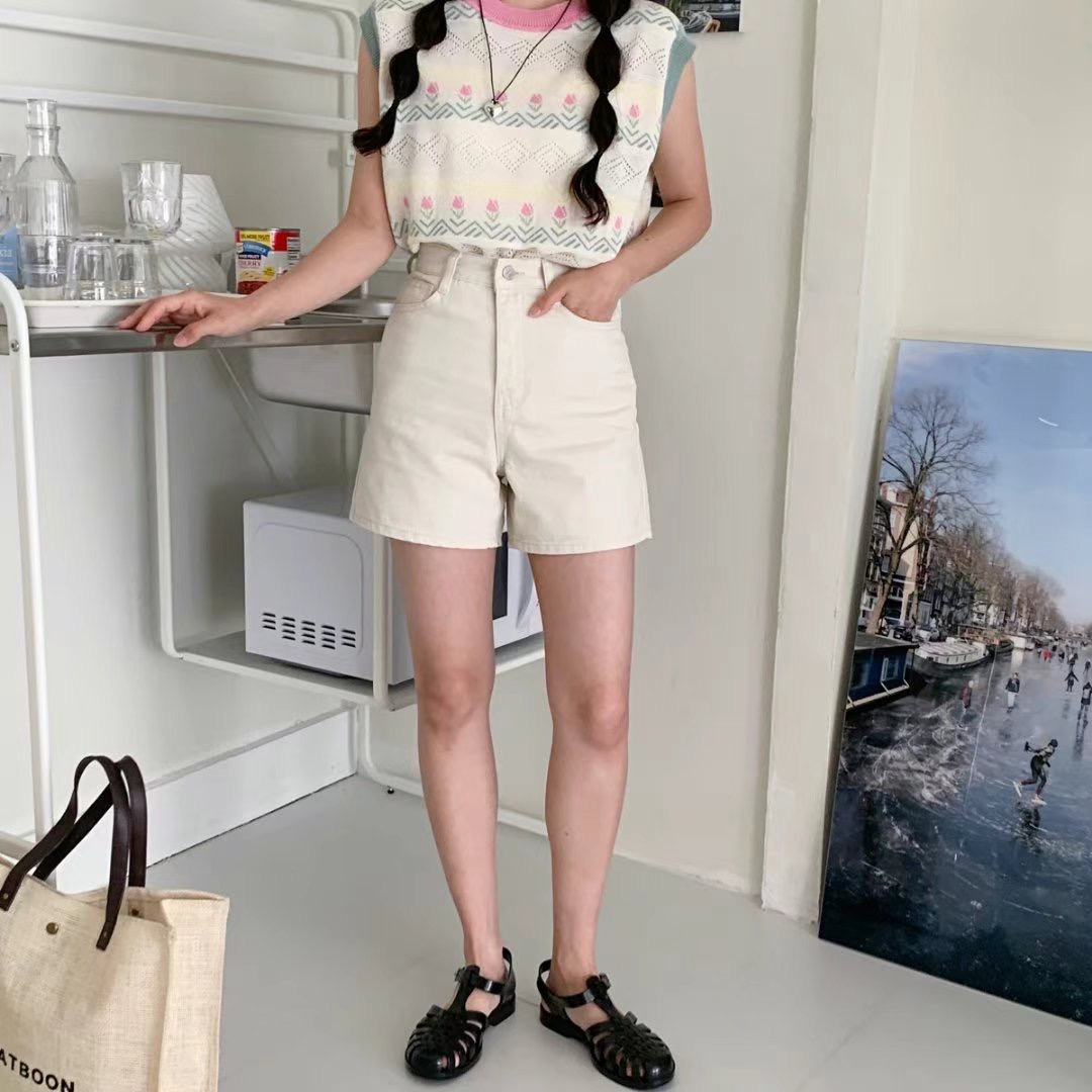 MISSJEAN韓國直郵東大門代購女裝新款人氣熱賣24春夏短褲MISSJEAN短褲圖色1