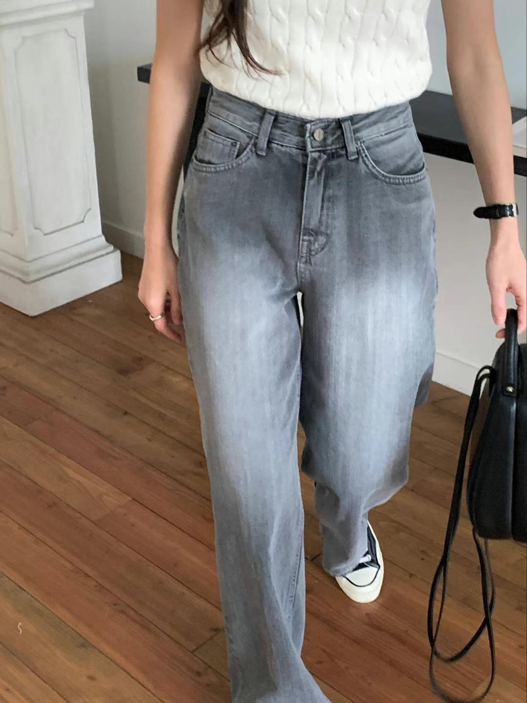 MISSJEAN韓國直郵東大門代購女裝新品休閑時尚熱賣推薦牛仔褲MISSJEAN牛仔褲