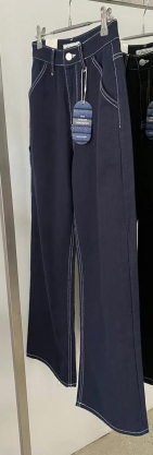 MISSJEAN韓國直郵女裝新品真品休閑職業人氣熱賣時尚牛仔褲MISSJEAN牛仔褲圖色2