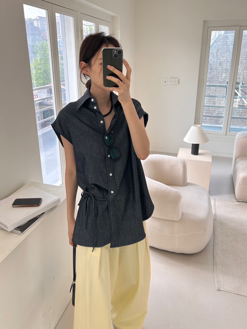 ME MO韓國直郵東大門代購女裝新款時尚24春夏熱賣吊帶背心ME MO吊帶/背心
