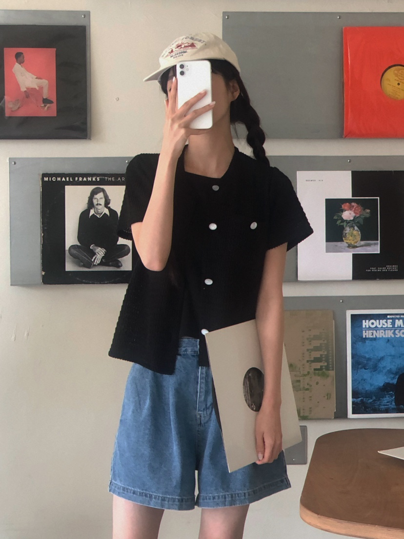 ONDO-P韓國直郵東大門實拍女裝新品休閑人氣推薦職業夾克花呢ONDO-P夾克