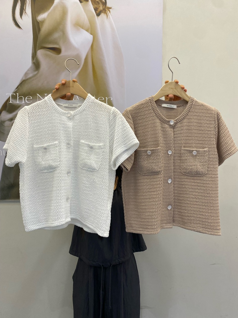 ONDO-P韓國直郵東大門實拍女裝新品休閑人氣推薦職業夾克花呢ONDO-P夾克