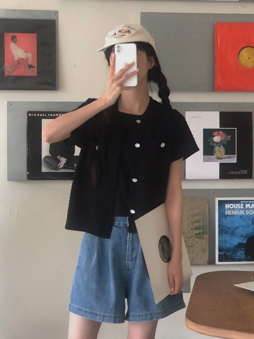 ONDO-P韓國直郵東大門實拍女裝新品休閑人氣推薦職業夾克花呢ONDO-P夾克圖色2