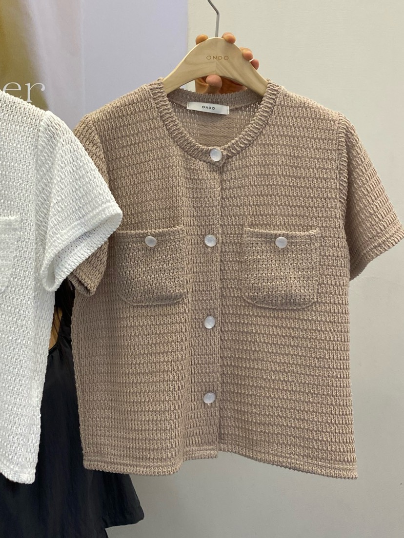 ONDO-P韓國直郵東大門實拍女裝新品休閑人氣推薦職業夾克花呢ONDO-P夾克圖色3