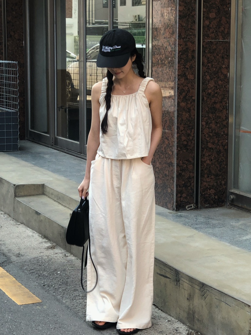 ONDO-P韓國直郵女裝新品24春夏熱賣職業人氣推薦吊帶背心ONDO-P吊帶/背心