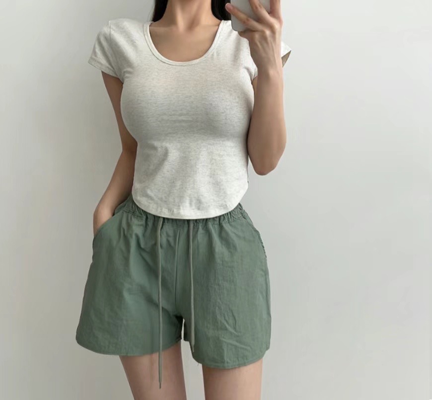 OUR HOUR韓國直郵女裝新品熱賣休閑真品職業人氣推薦時尚T恤MELLOT恤圖色2