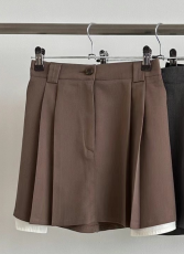 OUR HOUR韓國直郵東大門代購女裝新款24春夏時尚短裙口袋MELLO短裙圖色3