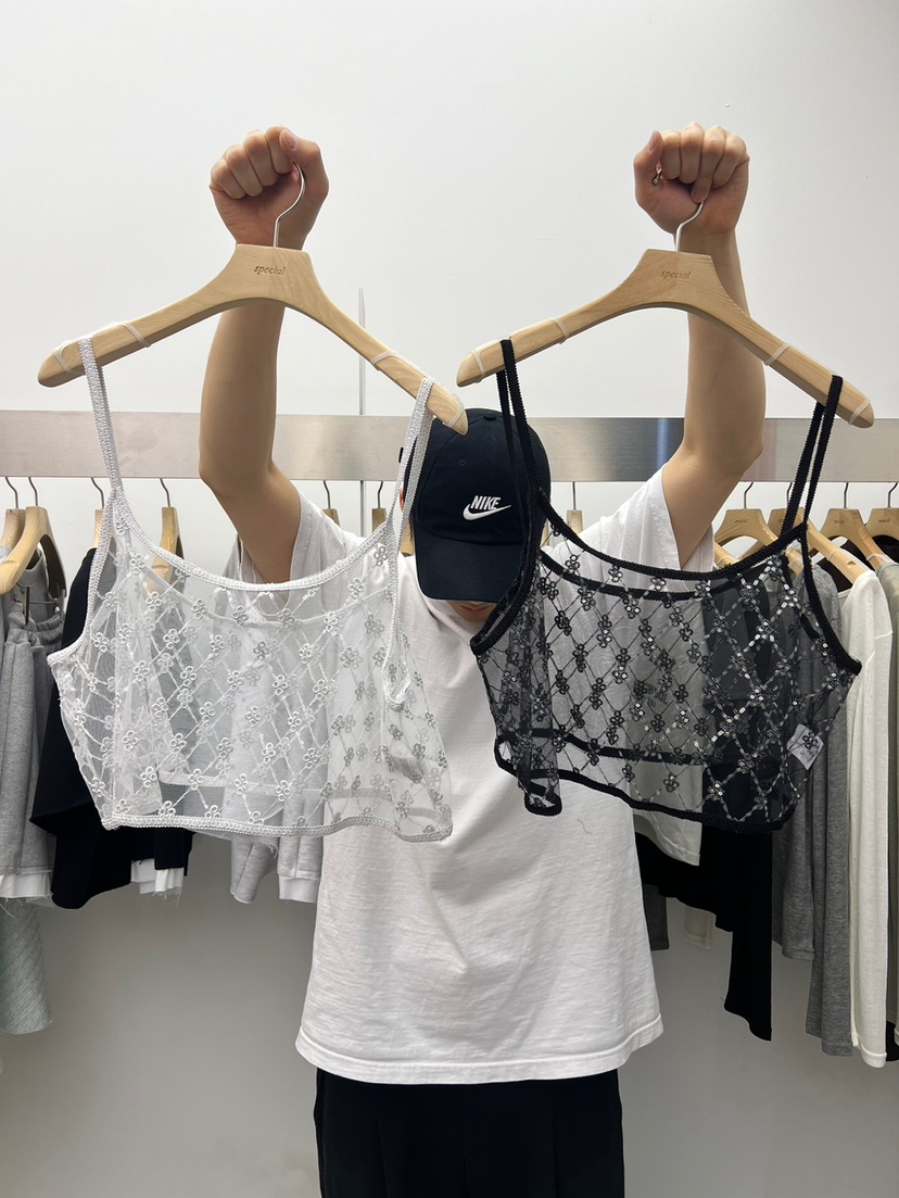 Special韓國直郵東大門實拍女裝新品休閑推薦真品熱賣吊帶背心SPECIAL吊帶/背心