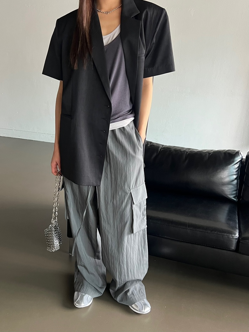 Special韓國直郵東大門代購女裝新品人氣推薦24春夏休閑褲工裝褲SPECIAL休閑褲