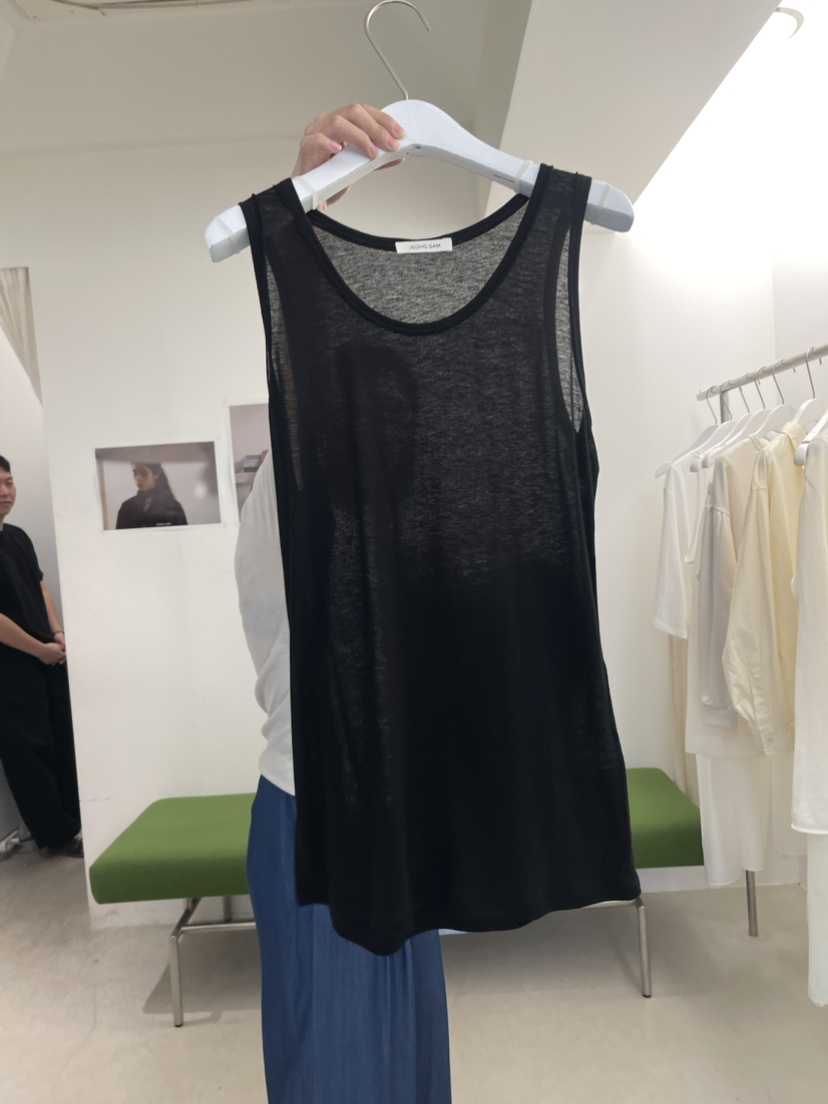 JEONG GAM韓國直郵女裝新款熱賣真品24春夏職業吊帶背心TUG吊帶/背心圖色2