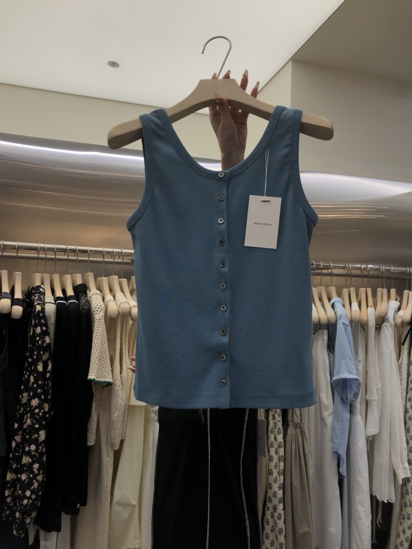 VELVET UNDERGROUND韓國直郵女裝新品職業真品熱賣吊帶背心VELVET UNDERGROUND吊帶/背心圖色2