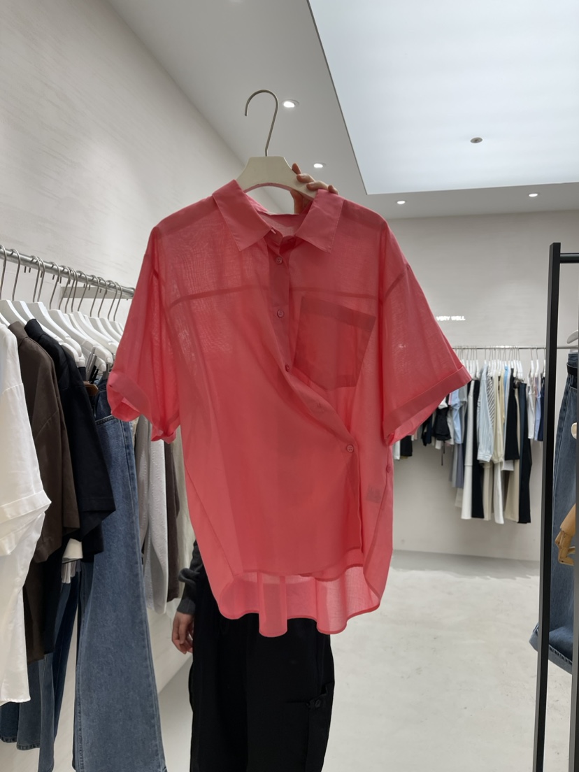 VERY WELL韓國直郵女裝新品熱賣推薦人氣休閑真品襯衫蕾絲衫my juni襯衫/蕾絲衫圖色2