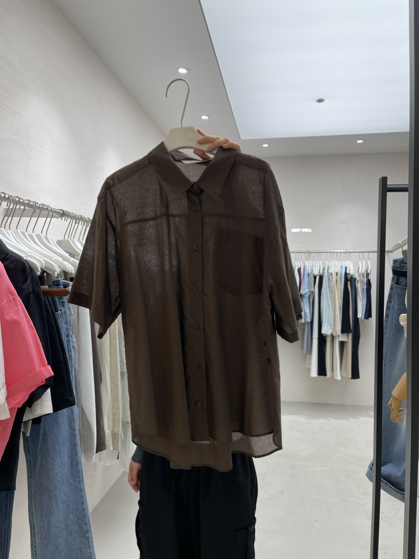 VERY WELL韓國直郵女裝新品熱賣推薦人氣休閑真品襯衫蕾絲衫my juni襯衫/蕾絲衫圖色3
