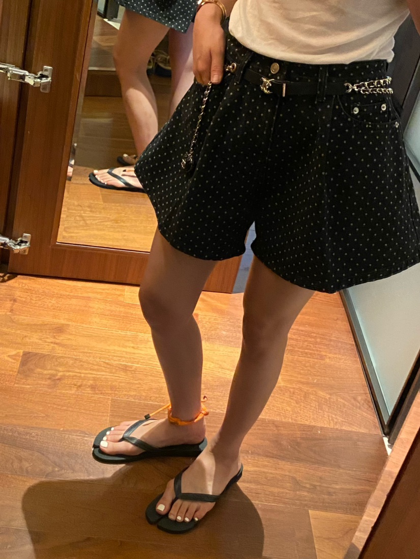 VIRKIN韓國直郵女裝新品休閑真品熱賣推薦人氣24春夏短褲牛仔布THE STARDUST短褲