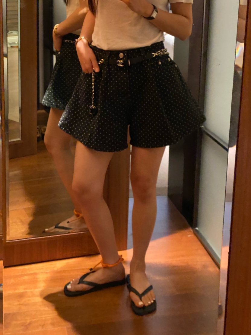 VIRKIN韓國直郵女裝新品休閑真品熱賣推薦人氣24春夏短褲牛仔布THE STARDUST短褲