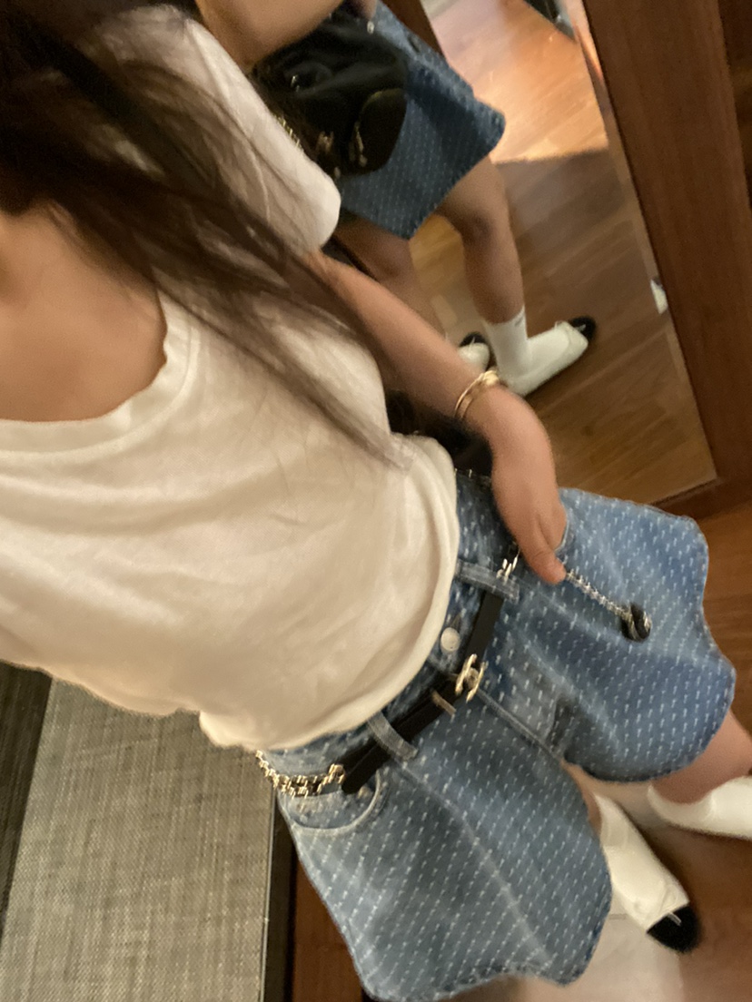 VIRKIN韓國直郵女裝新品休閑真品熱賣推薦人氣24春夏短褲牛仔布THE STARDUST短褲