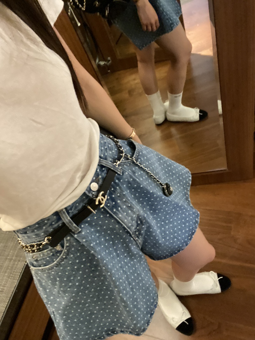 VIRKIN韓國直郵女裝新品休閑真品熱賣推薦人氣24春夏短褲牛仔布THE STARDUST短褲