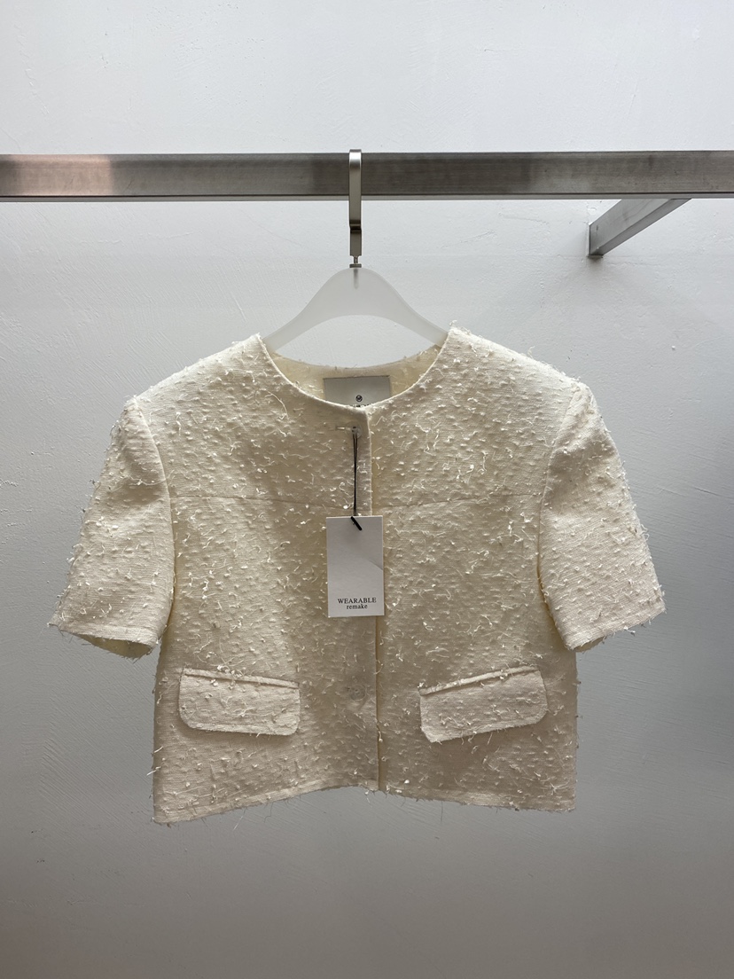 WEARABLE韓國直郵女裝新品職業休閑推薦24春夏人氣夾克花呢WEARABLE夾克