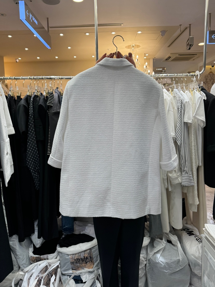 Workshop韓國直郵東大門代購女裝新款職業熱賣24春夏夾克Work_shop夾克