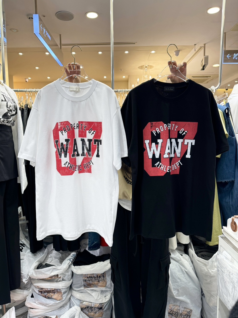 Workshop韓國直郵女裝新款職業24春夏推薦休閑時尚人氣T恤Work_shopT恤