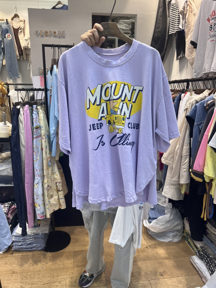 YESFREE韓國直郵東大門代購女裝新款休閑時尚熱賣推薦24春夏T恤YESFREET恤圖色2