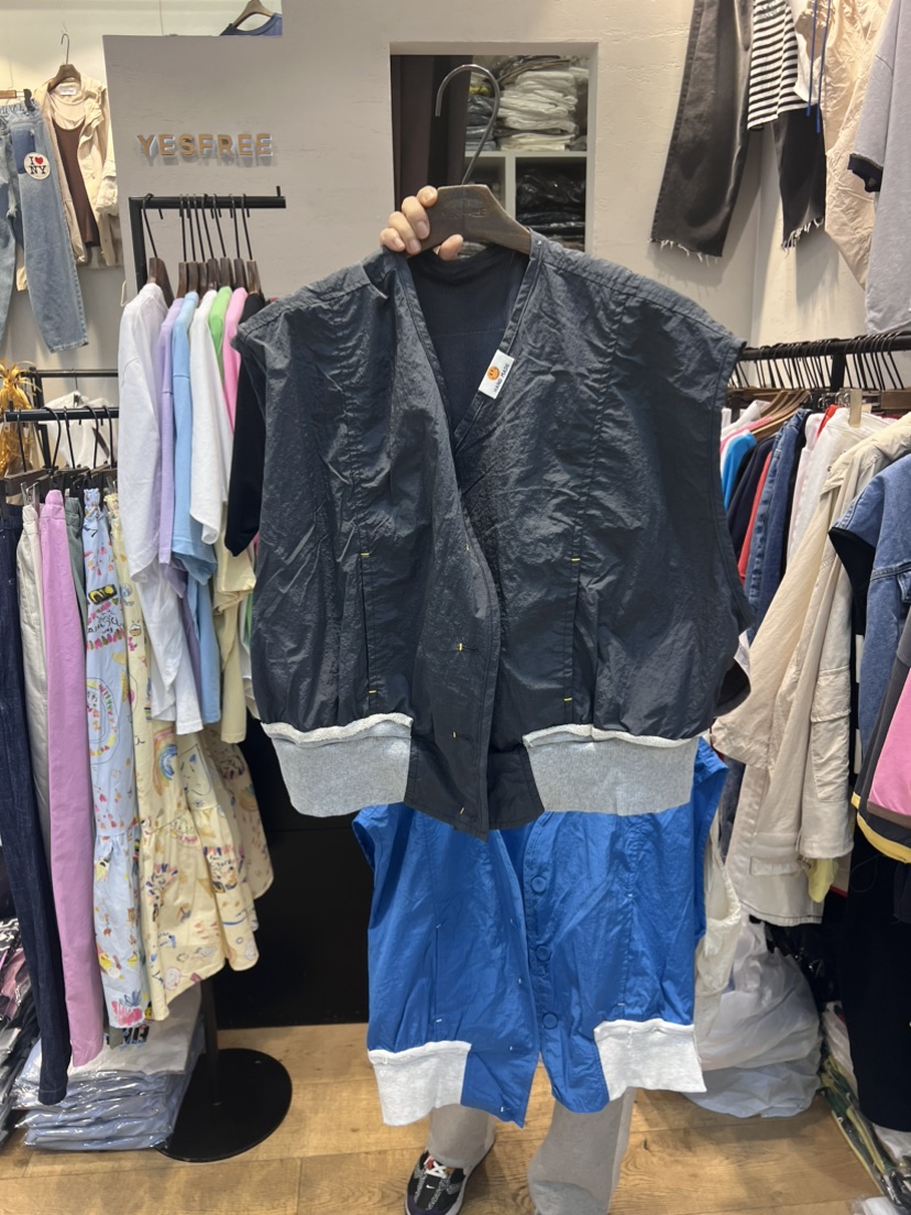 YESFREE韓國直郵東大門實拍女裝新品休閑真品推薦24春夏馬甲YESFREE馬甲圖色3