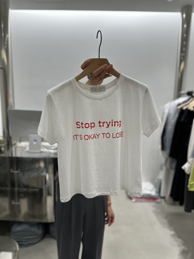 AHOY韓國直郵東大門代購女裝新品職業人氣真品休閑推薦熱賣T恤AHOYT恤圖色1