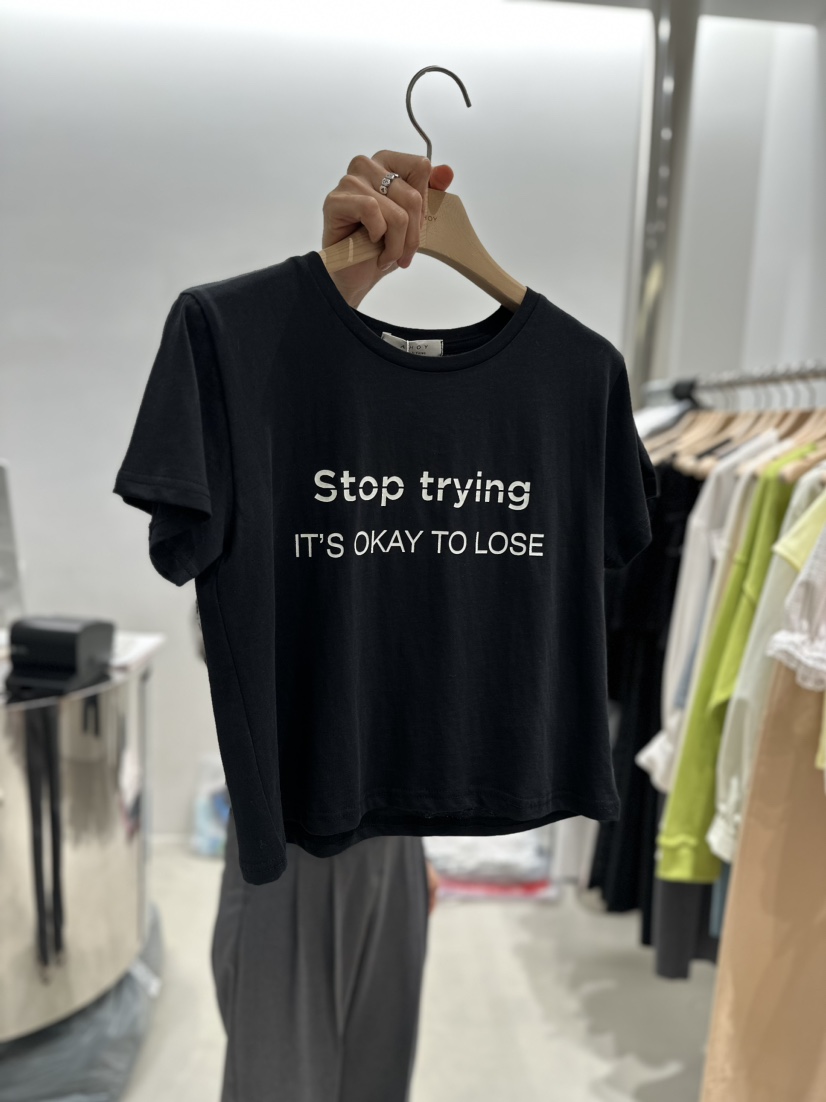 AHOY韓國直郵東大門代購女裝新品職業人氣真品休閑推薦熱賣T恤AHOYT恤圖色3