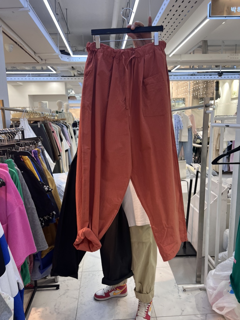 B-TYPE韓國直郵東大門實拍女裝新品時尚休閑24春夏休閑褲B-TYPE休閑褲圖色4
