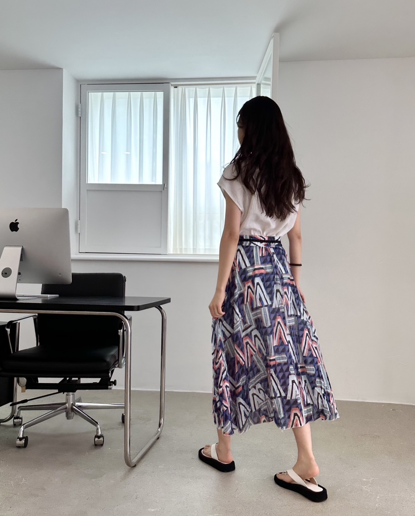 CLASSY-O韓國直郵女裝新款24春夏時尚真品休閑職業熱賣長裙CLASSY-O長裙