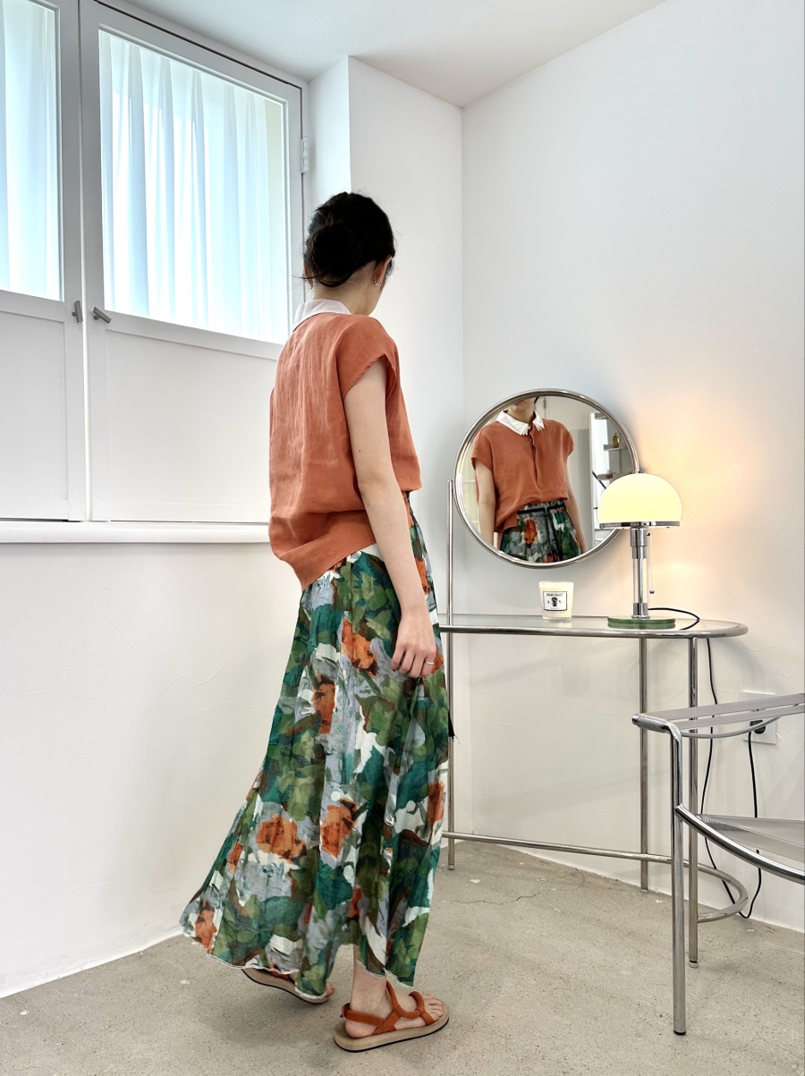 CLASSY-O直郵韓國代購女裝新品人氣時尚休閑推薦24春夏長裙CLASSY-O長裙