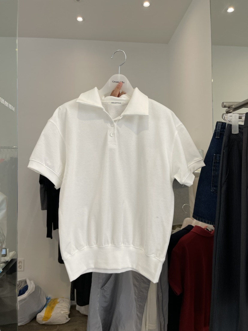 CREAM VILLA韓國直郵東大門代購女裝新品職業T恤CREAMVILLAT恤圖色4