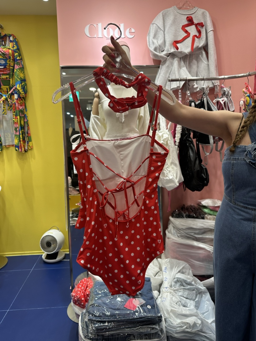 Clode直郵韓國代購女裝新品24春夏推薦休閑人氣時尚真品泳裝CLODE泳裝