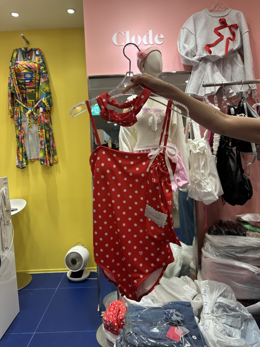Clode直郵韓國代購女裝新品24春夏推薦休閑人氣時尚真品泳裝CLODE泳裝